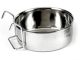 Stainless Steel Bowl with Cage Hook 30oz