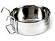 Stainless Steel Bowl with Cage Hook 30oz