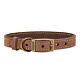 Barbour Brown Leather Dog Collar 