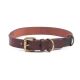 Barbour Wax/ Leather Dog Collar - Olive