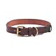 Barbour Wax/ Leather Dog Collar - Olive