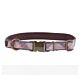 Barbour Taupe & Pink Tartan Reflective Collar