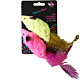 Hem & Boo - Knitted Mouse with Feather Tail