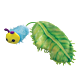 Kong Fingaroo Caterpillar Cat Toy