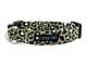 Ditsy Pet Khaki Leopard Dog Collar