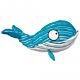 Kong Cute Seas Whale Dog Toy Size Small