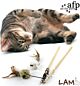 AFP Flying Mouse Wand Cat Toy