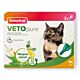 Beaphar VETOpure Flea Spot-On Repellent for Cats 3 Pipettes