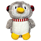 Happy Pet Big Head Penguin Christmas Dog Toy